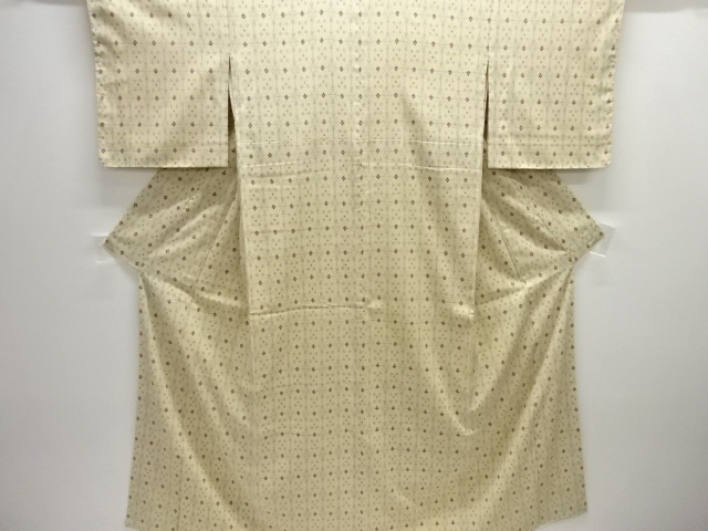 JAPANESE KIMONO / HON SHIOZAWA / WOVEN GEOMETRIC